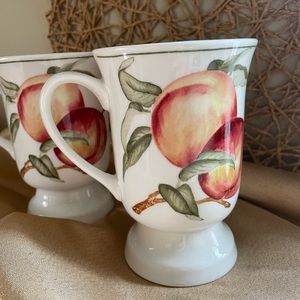 Porcelain cups by American Atelier.